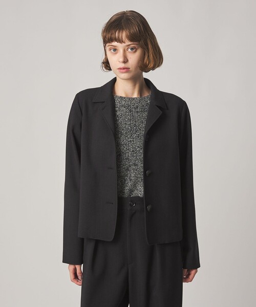 Steven Alan(スティーブンアラン)の「<Steven Alan>ダブルクロス シャツジャケット(テーラードジャケット・レディース・ブラック/ナチュラル・S/M)」の19枚目の写真