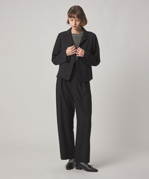 Steven Alan(スティーブンアラン)の「<Steven Alan>ダブルクロス シャツジャケット(テーラードジャケット・レディース・ブラック/ナチュラル・S/M)」の21枚目の写真