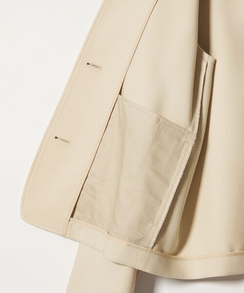 Steven Alan(スティーブンアラン)の「<Steven Alan>ダブルクロス シャツジャケット(テーラードジャケット・レディース・ブラック/ナチュラル・S/M)」の9枚目の写真