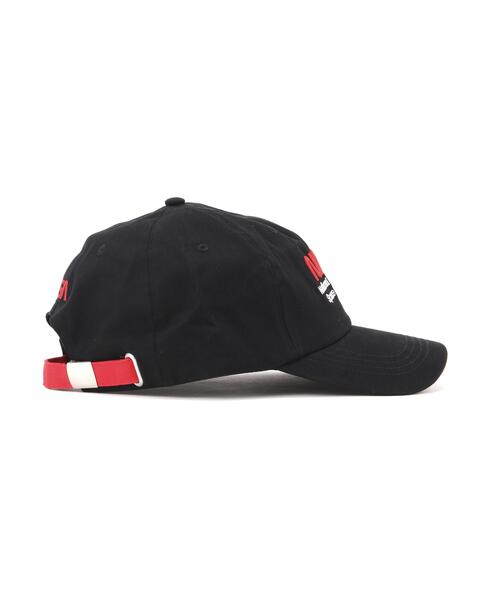 Alpha Industries(アルファインダストリーズ)の「Alpha Industries/アルファ インダストリーズ/NASA WORM LOGO CAP/ナサ ワーム ロゴ キャップ(キャップ・メンズ・ホワイト/ブラック/ネイビー・F)」の6枚目の写真
