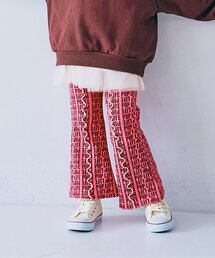 p.premier（ピードットプルミエ）の「選べる2タイプイロチ買いしたい総柄フレアパンツ（その他パンツ）」