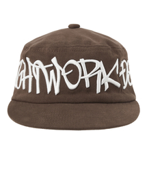 NIGHTWORKDEPT（ナイトワークデプト）の「N.W.D Graffiti Pillbox Cap_Brown（キャップ）」