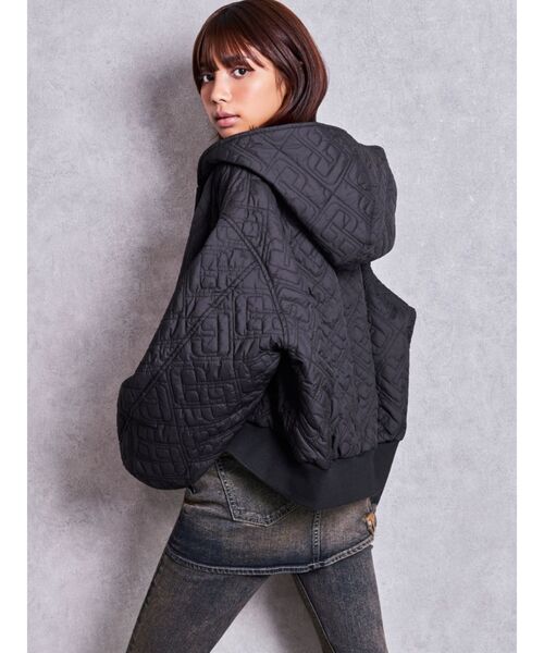 GYDA(ジェイダ)の「リバーシブルGG QUILTING MA1(MA-1・レディース・カーキ/その他2/ブラック・FREE)」の17枚目の写真