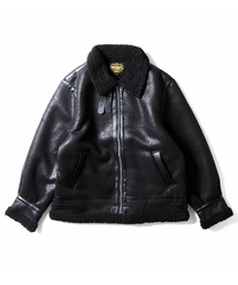 ［UNIVERD72/ユニバード］FAKE MOUTON JACKET TYPE B-3 / フェイク ムートン B-3 フライトジャケット