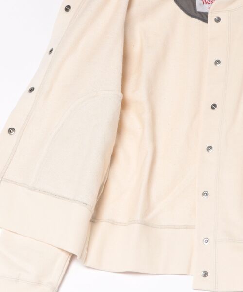 Vivienne Westwood(ヴィヴィアンウエストウッド)の「オーガニックコットン裏毛スナップカーディガン(その他アウター・レディース・ブラック/オフホワイト/ブルー・FREE)」の5枚目の写真