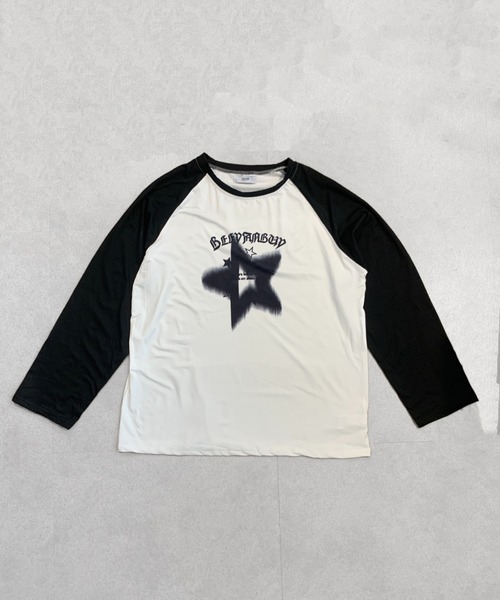 SHEPP(シープ)の「【26年秋冬新作】ビッグシルエット アソート ラグラン ロンT(Tシャツ/カットソー・レディース・ホワイト系その他/ホワイト/ホワイト系・M/L)」の13枚目の写真