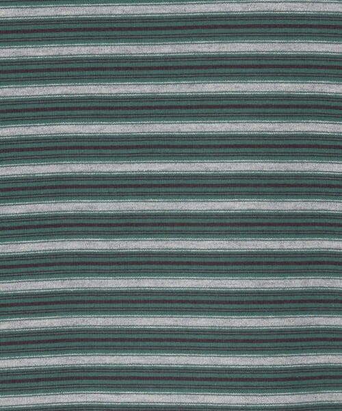 LOEFF(ロエフ)の「<LOEFF>スビンコットン ボーダー ワイド ショート Tシャツ(Tシャツ/カットソー・レディース・ケリーグリーン・FREE)」の6枚目の写真