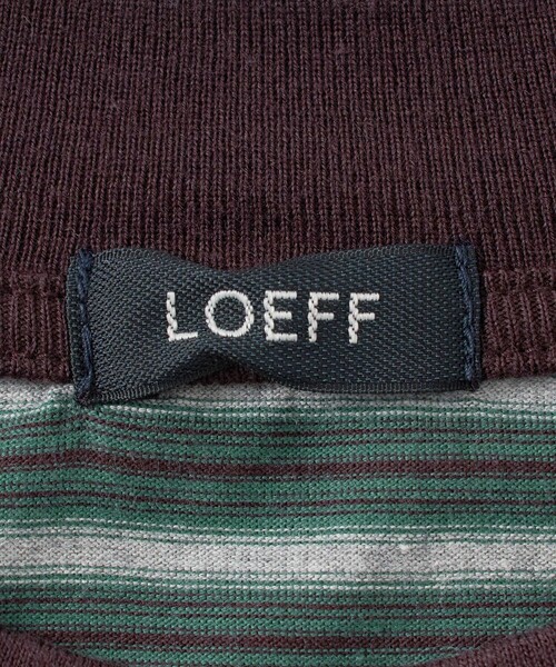 LOEFF(ロエフ)の「<LOEFF>スビンコットン ボーダー ワイド ショート Tシャツ(Tシャツ/カットソー・レディース・ケリーグリーン・FREE)」の7枚目の写真
