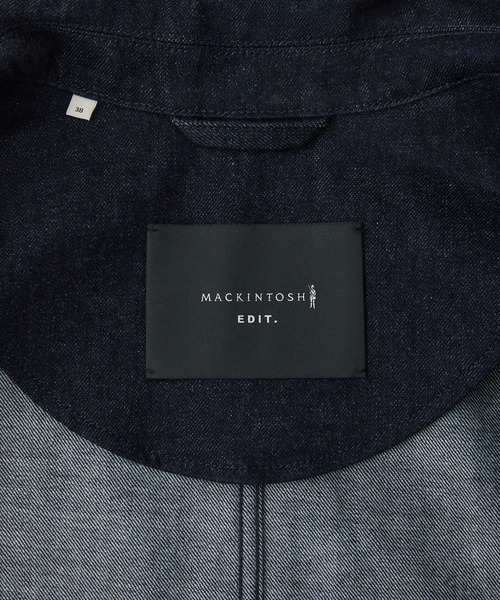Mackintosh(マッキントッシュ)の「NEW HUMBIE NO-COL DNMJK MB EX(デニムジャケット・レディース・ワンウォッシュ・6)」の2枚目の写真