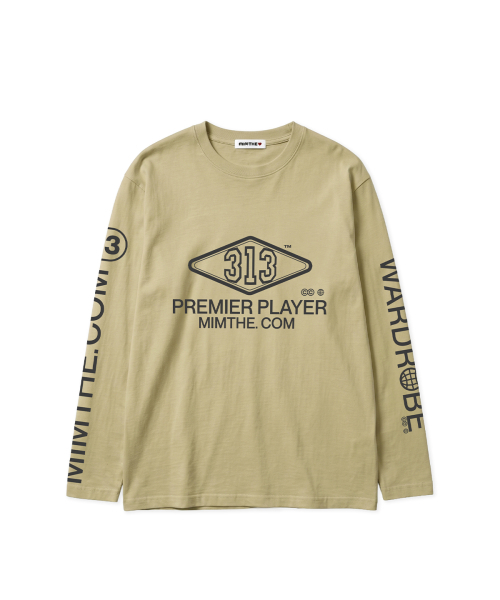 MIM the wardrobe(ミームザワードローブ)の「プレミアロゴロングスリーブ_カーキイエロー(Tシャツ/カットソー・レディース・その他・SMALL/LARGE)」の3枚目の写真