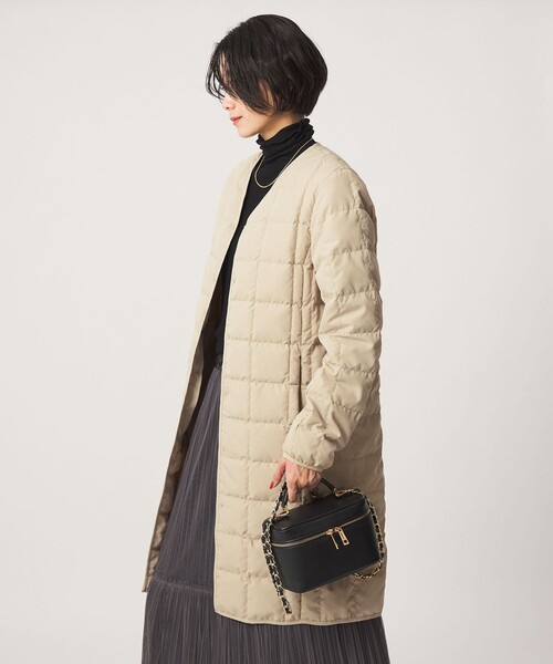 TAION(タイオン)の「【別注】<TAION> ボタン ロング ダウン(ダウンジャケット/コート・レディース・ブラック/ナチュラル/モカ・L/M)」の17枚目の写真