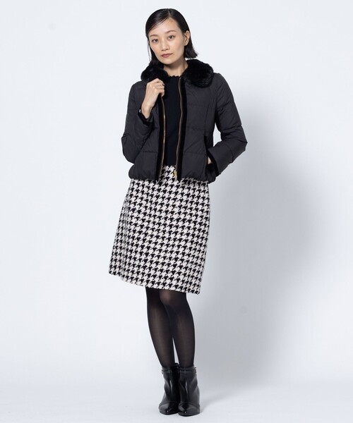 TOCCA(トッカ)の「HEART SHOT ショートダウン(その他アウター・レディース・ネイビー系/サックスブルー系/ブラック系・0/2/4/6)」の13枚目の写真