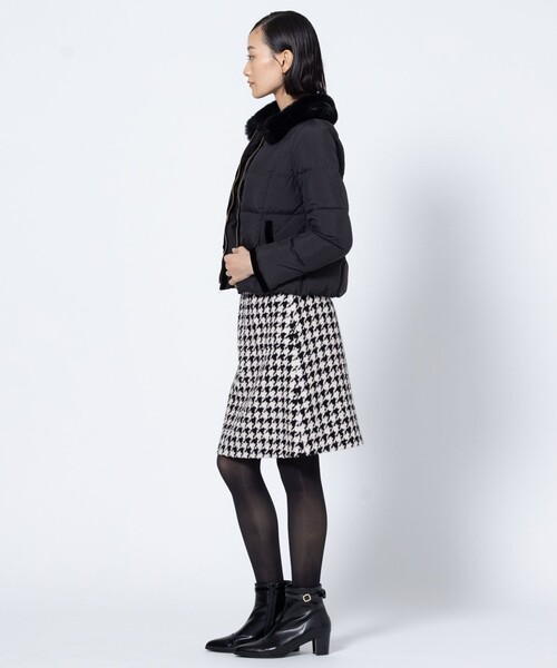 TOCCA(トッカ)の「HEART SHOT ショートダウン(その他アウター・レディース・ネイビー系/サックスブルー系/ブラック系・0/2/4/6)」の14枚目の写真