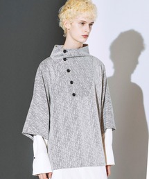 NO ID.（ノーアイディ）の「【NO ID.】Random Rib Docking Pullover / ランダム テレコ ドッキング プルオーバー（Tシャツ/カットソー）」