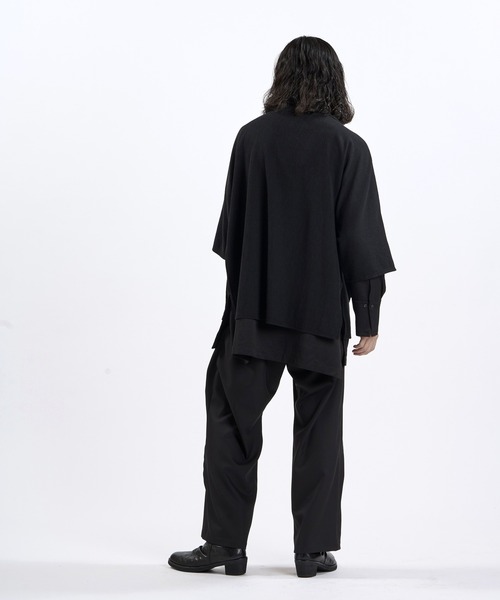 NO ID.(ノーアイディ)の「【NO ID.】Random Rib Docking Pullover / ランダム テレコ ドッキング プルオーバー(Tシャツ/カットソー・メンズ・その他23/グレー/ブラック・ONE)」の21枚目の写真