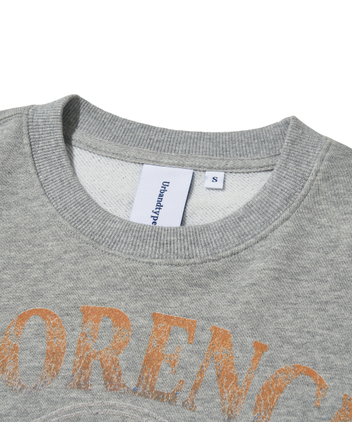 URBANDTYPE(アーバンディタイプ)の「オールドフィレンツェ スウェットシャツ_メランジグレー(Tシャツ/カットソー・レディース・その他・SMALL/MEDIUM)」の3枚目の写真