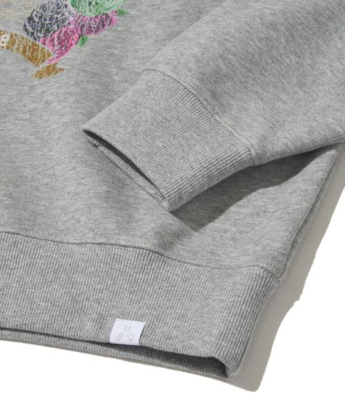 URBANDTYPE(アーバンディタイプ)の「オールドフィレンツェ スウェットシャツ_メランジグレー(Tシャツ/カットソー・レディース・その他・SMALL/MEDIUM)」の6枚目の写真