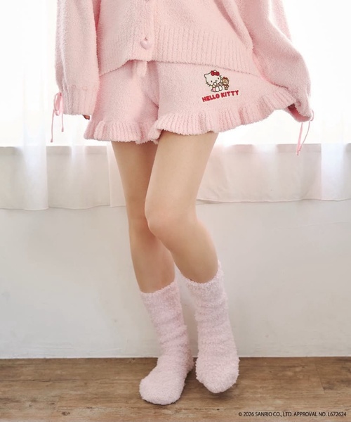 サンリオキャラクターズ/ハローキティ】マシュマロニットショート