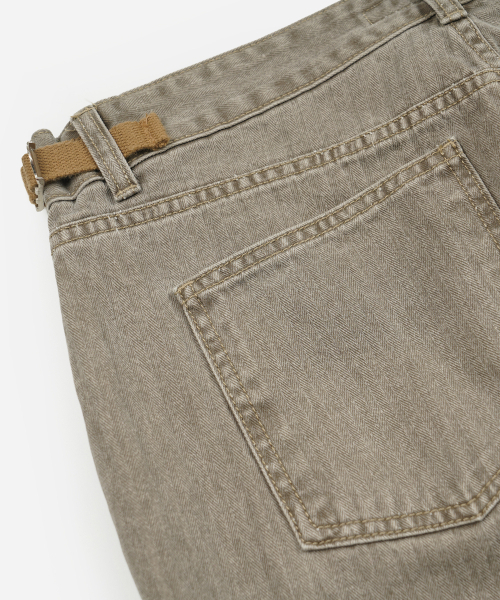 FRIZMWORKS(フリズムワークス)の「FIELD ADJUSTER HBT PANTS _ BROWN(その他パンツ・メンズ・その他・SMALL/MEDIUM/LARGE/X-LARGE)」の8枚目の写真