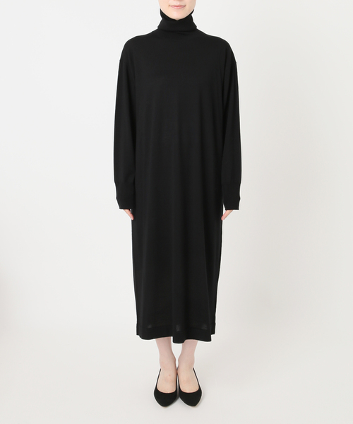 VERMEIL par iena（ヴェルメイユパーイエナ）の「《WEB限定/追加》GLOW wool knit ワンピース（ワンピース・レディース・ボルドー/チャコールグレー/ブラック・FREE）」の17枚目の写真