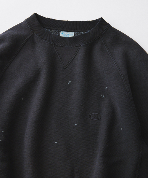 Champion(チャンピオン)の「CHAMPION / チャンピオン 別注 リバースウィーブ(R) オーバーダイ スウェット(スウェット・メンズ・ライトブルー/イエロー/ブラウン/ブラック・MEDIUM/X-LARGE/LARGE)」の19枚目の写真