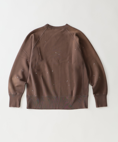 Champion(チャンピオン)の「CHAMPION / チャンピオン 別注 リバースウィーブ(R) オーバーダイ スウェット(スウェット・メンズ・ライトブルー/イエロー/ブラウン/ブラック・MEDIUM/X-LARGE/LARGE)」の6枚目の写真