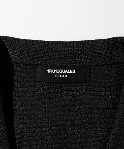 1PIU1UGUALE3 RELAX (ウノピゥウノウグァーレトレ リラックス)の「1PIU1UGUALE3 RELAX(ウノピゥウノウグァーレトレ リラックス)ミラノリブニットリラックスジャケット(テーラードジャケット・メンズ・ブラック/ネイビー・L/M/S/XL)」の11枚目の写真
