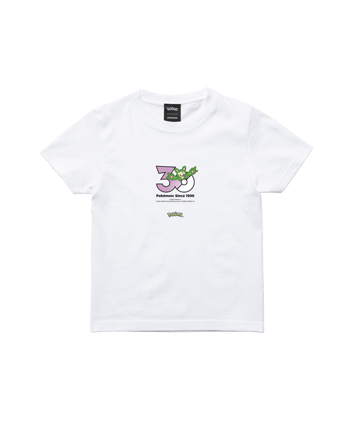 ZOZOSPOT(ゾゾスポット)の「Pokemon 30th Anniversary 1025 T-shirt 「ランクルス」(Tシャツ/カットソー・レディース・ホワイト・SMALL/MEDIUM/LARGE/X-LARGE/XX-LARGE/XXX-LARGE/100cm/110cm/120cm/130cm/140cm/150cm/160cm)」の2枚目の写真