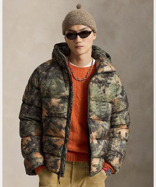 POLO RALPH LAUREN(ポロ ラルフ ローレン)の「Hawthorne フォレストプリント ダウン ジャケット(ダウンジャケット/コート・メンズ・マルチ・S/M/L)」の4枚目の写真