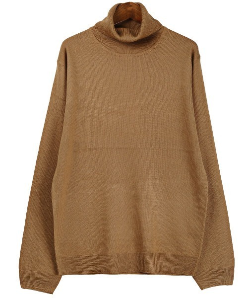 LUXSTYLE(ラグスタイル)の「カシミヤタッチタートルネックセーター(ニット/セーター・メンズ・ホワイト/ブラック・L/M/S)」の10枚目の写真
