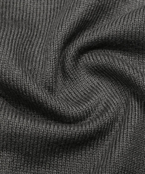 LUXSTYLE(ラグスタイル)の「カシミヤタッチタートルネックセーター(ニット/セーター・メンズ・ホワイト/ブラック・L/M/S)」の19枚目の写真