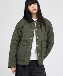 【UNIVERSAL OVERALL/ユニバーサルオーバーオール】QUILT HALFCOAT/キルティングジャケット/秋冬アウター【WEB限定】