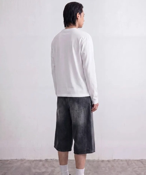 SAINTPAIN(セイントペイン)の「【UNISEX】SAINTPAIN/フォーチュンクロップ長袖T(Tシャツ/カットソー・レディース・グレー/ホワイト/ブラック・MEDIUM/LARGE)」の10枚目の写真