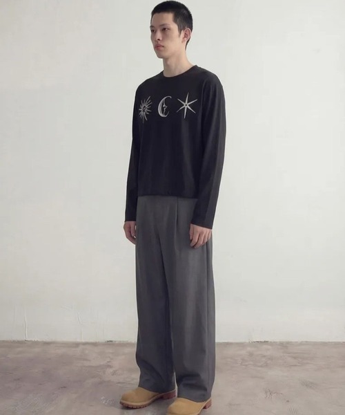 SAINTPAIN(セイントペイン)の「【UNISEX】SAINTPAIN/フォーチュンクロップ長袖T(Tシャツ/カットソー・レディース・グレー/ホワイト/ブラック・MEDIUM/LARGE)」の13枚目の写真