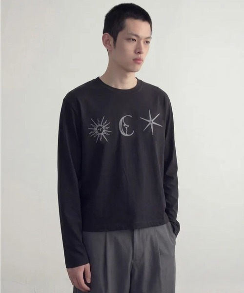 SAINTPAIN(セイントペイン)の「【UNISEX】SAINTPAIN/フォーチュンクロップ長袖T(Tシャツ/カットソー・レディース・グレー/ホワイト/ブラック・MEDIUM/LARGE)」の15枚目の写真