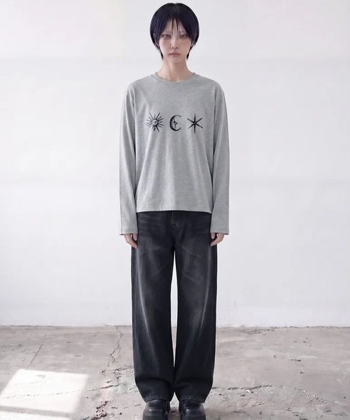 SAINTPAIN(セイントペイン)の「【UNISEX】SAINTPAIN/フォーチュンクロップ長袖T(Tシャツ/カットソー・レディース・グレー/ホワイト/ブラック・MEDIUM/LARGE)」の16枚目の写真