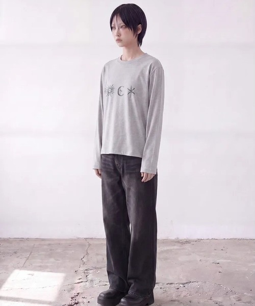 SAINTPAIN(セイントペイン)の「【UNISEX】SAINTPAIN/フォーチュンクロップ長袖T(Tシャツ/カットソー・レディース・グレー/ホワイト/ブラック・MEDIUM/LARGE)」の17枚目の写真