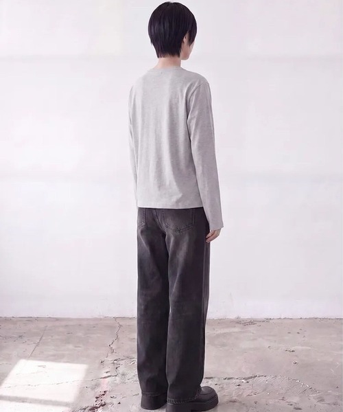 SAINTPAIN(セイントペイン)の「【UNISEX】SAINTPAIN/フォーチュンクロップ長袖T(Tシャツ/カットソー・レディース・グレー/ホワイト/ブラック・MEDIUM/LARGE)」の18枚目の写真