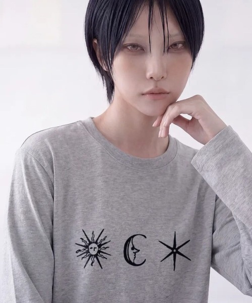 SAINTPAIN(セイントペイン)の「【UNISEX】SAINTPAIN/フォーチュンクロップ長袖T(Tシャツ/カットソー・レディース・グレー/ホワイト/ブラック・MEDIUM/LARGE)」の19枚目の写真