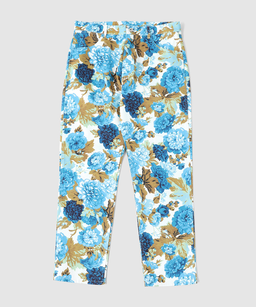 EDIFICE(エディフィス)の「fursac (フルサック) Dark Flower Print Pants(スラックス・メンズ・ブルー系その他・33/32)」の1枚目の写真