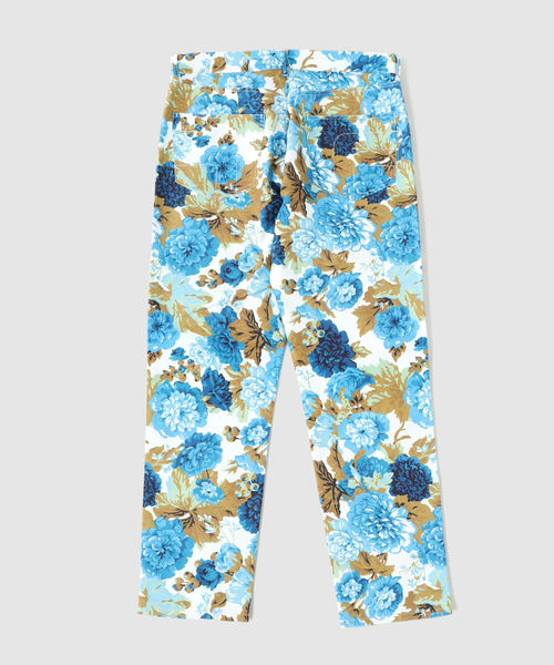 EDIFICE(エディフィス)の「fursac (フルサック) Dark Flower Print Pants(スラックス・メンズ・ブルー系その他・33/32)」の5枚目の写真