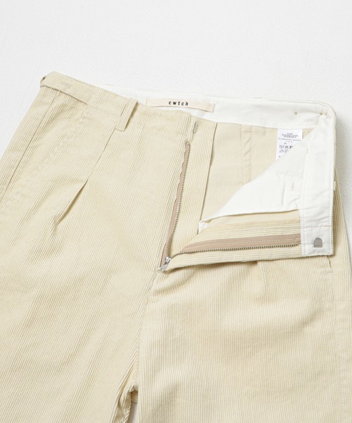 THE GOODLAND MARKET(ザグッドランドマーケット)の「cwtch CORDUROY WIDE PANTS(その他パンツ・レディース・ボルドー/アイボリー/ネイビー・2/1)」の19枚目の写真
