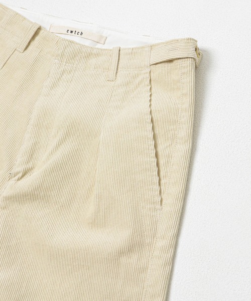 THE GOODLAND MARKET(ザグッドランドマーケット)の「cwtch CORDUROY WIDE PANTS(その他パンツ・レディース・ボルドー/アイボリー/ネイビー・2/1)」の20枚目の写真
