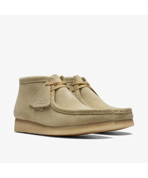 Clarks Originals(クラークスオリジナルズ)の「Wallabee Boot. / レディース ワラビーブーツ (メープルスエード)(ブーツ・レディース・ベージュ・UK4/UK6.5/UK5.5/UK6/UK3.5/UK3/UK4.5/UK5)」の4枚目の写真