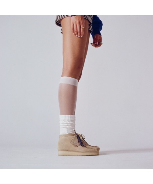 Clarks Originals(クラークスオリジナルズ)の「Wallabee Boot. / レディース ワラビーブーツ (メープルスエード)(ブーツ・レディース・ベージュ・UK4/UK6.5/UK5.5/UK6/UK3.5/UK3/UK4.5/UK5)」の13枚目の写真