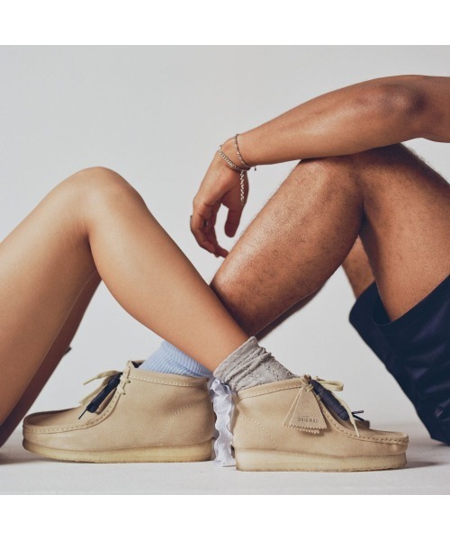 Clarks Originals(クラークスオリジナルズ)の「Wallabee Boot. / レディース ワラビーブーツ (メープルスエード)(ブーツ・レディース・ベージュ・UK4/UK6.5/UK5.5/UK6/UK3.5/UK3/UK4.5/UK5)」の16枚目の写真