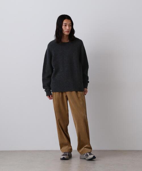 YLEVE(イレーヴ)の「YLEVE / ITARIAN MERINO WOOL MELANGE KNIT PULL OVER(ニット/セーター・メンズ・ネイビー/ブルー・5/4)」の17枚目の写真