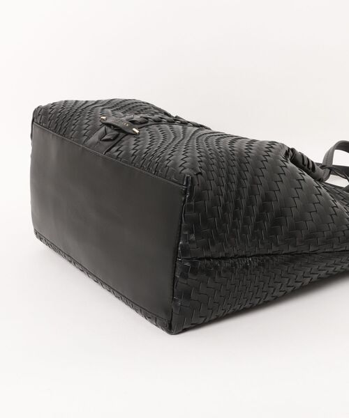 COLE HAAN(コールハーン)の「イザベラ スラウチー ウーブン トート womens(トートバッグ・レディース・ブラック・OSFA)」の3枚目の写真