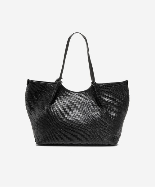 COLE HAAN(コールハーン)の「イザベラ スラウチー ウーブン トート womens(トートバッグ・レディース・ブラック・OSFA)」の9枚目の写真