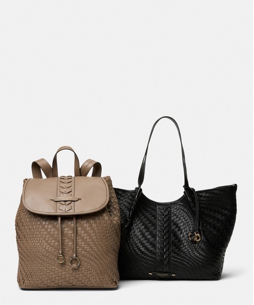 COLE HAAN(コールハーン)の「イザベラ スラウチー ウーブン トート womens(トートバッグ・レディース・ブラック・OSFA)」の7枚目の写真